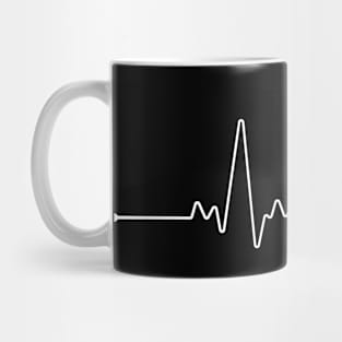 Heart Rate Or Heart Beat Mug